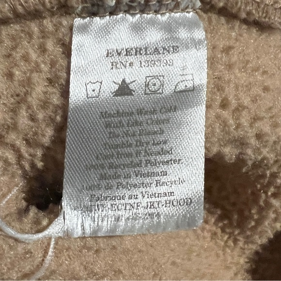 Everlane Renew Brown Hoodie Size Small - Picture 5 of 5